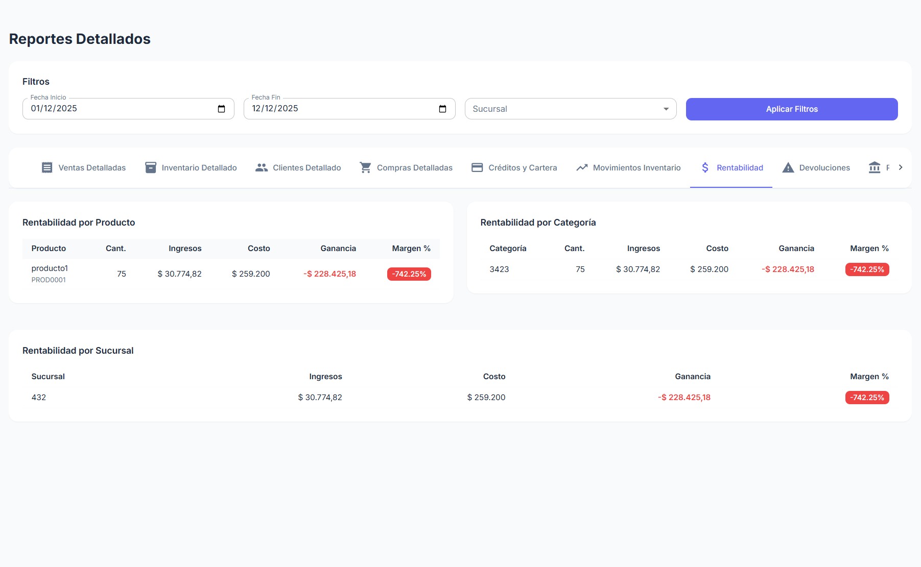 Reportes y análisis avanzados POSENT para tomar decisiones informadas